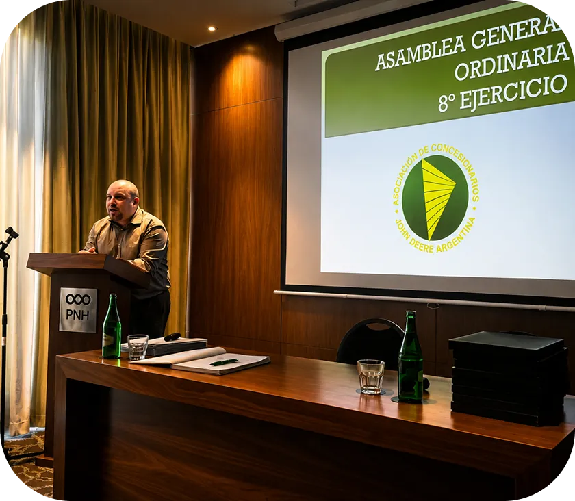 Asamblea general ordinaria de ACJD
